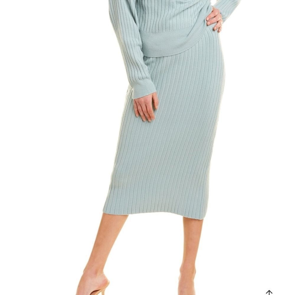 525 America Rib Pencil Skirt